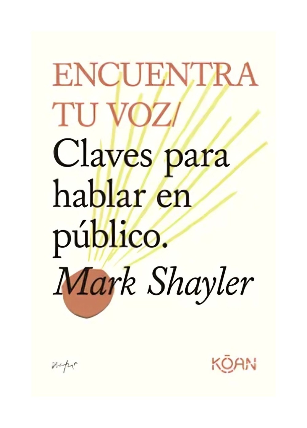 Koan - Libro Encuentra Tu Voz 952