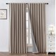 thumbnail image 1 of Cortinas Zyvola 213 cm Opacas de Falso Lino Beige, 1 of 9