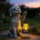 thumbnail image 1 of Escultura de Perro Yewanye con Linterna Solar – Regalo Decorativo, 1 of 9
