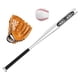 thumbnail image 5 of Juego De Bate De Béisbol Con Guante De Béisbol Y Guante Izquierdo Portátil Marrón, 5 of 5