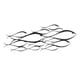 thumbnail image 4 of Escultura Moderna De Pared De Peces, Decoración Artística De Metal Para Sala De Estar, Dormitorio Interior, 4 of 5