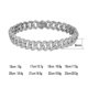 thumbnail image 2 of Pulseras de Plata para Hombre de 8 Mm Transparentes 5A+ CZ Pulsera de Cadena para Hombre Hipoalergénica Pulsera de Eslabones de Plata Esterlina 925 para Hombre Joyería 16-23 Cm, 2 of 6
