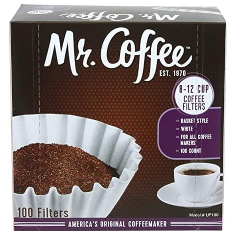 Filtros De Café Mr. Coffee De 8 A 12 Tazas, 100 Unidades