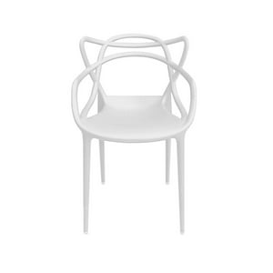 Genérico - Silla Art Sidney Con Brazos Blanco