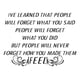 thumbnail image 1 of Decomural People Forget Inspirational WS-34314, 1 of 2