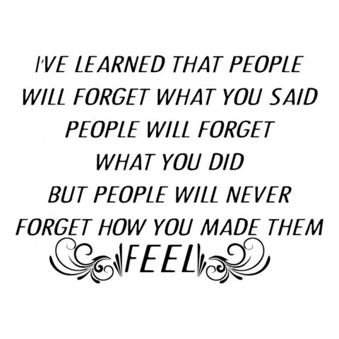 Rienda Libre Graphics - Decomural People Forget Inspirational Ws-34314