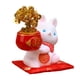 thumbnail image 4 of Estatuilla De La Suerte De La Riqueza Del Año Del Conejo, Hucha De Resina, Adorno, Decoración De Mesa, 4 of 5