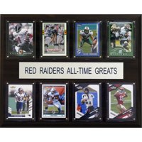 C&I Collectables - Placa Coleccionable C&I Football Texas Tech Red Raiders De La Ncaa