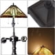 thumbnail image 4 of Lámpara de Piso Capulina Tiffany Ámbar Marrón de Vidrio Tiffany, 4 of 9