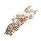thumbnail image 5 of Elegante perla de cristal broches pinza de pelo horquilla mujeres blanco, 5 of 5