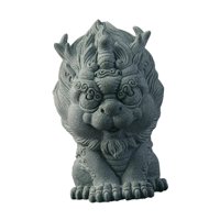 Bothyi - Estatua De Adornos De Escritorio De Estilo Antiguo De Decoración Creativa De Lucky Beast Pixiu