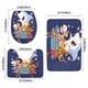 thumbnail image 3 of Juego de Alfombras de Baño Jabberjaw Terciopelo Coral 3 Piezas, 3 of 6
