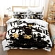 thumbnail image 1 of ed Bendy N Ink Machine Bedding Sets exquisite bed supplies set duvet cover bed comforter set luxury birthday gift, 1 of 5