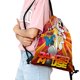 thumbnail image 2 of Danger Mouse Mochila de Cuerdas para Deportes y Gimnasio, Bolsa de Cuerdas Resistente al Agua, Bolsa Cinch, 30×40cm, 2 of 6