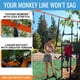 thumbnail image 3 of Carrera de obstáculos Ninja Warrior Hyponix Sporting para niños de 15 a 45 pies, 3 of 7