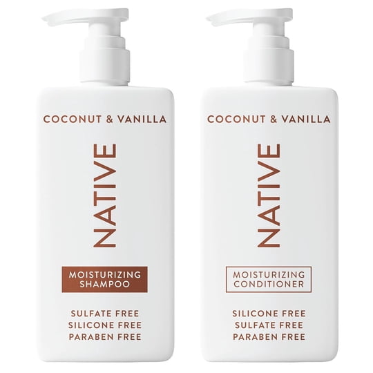 Set De Shampoo Y Acondicionador Native Coco Y Vainilla 500 Ml