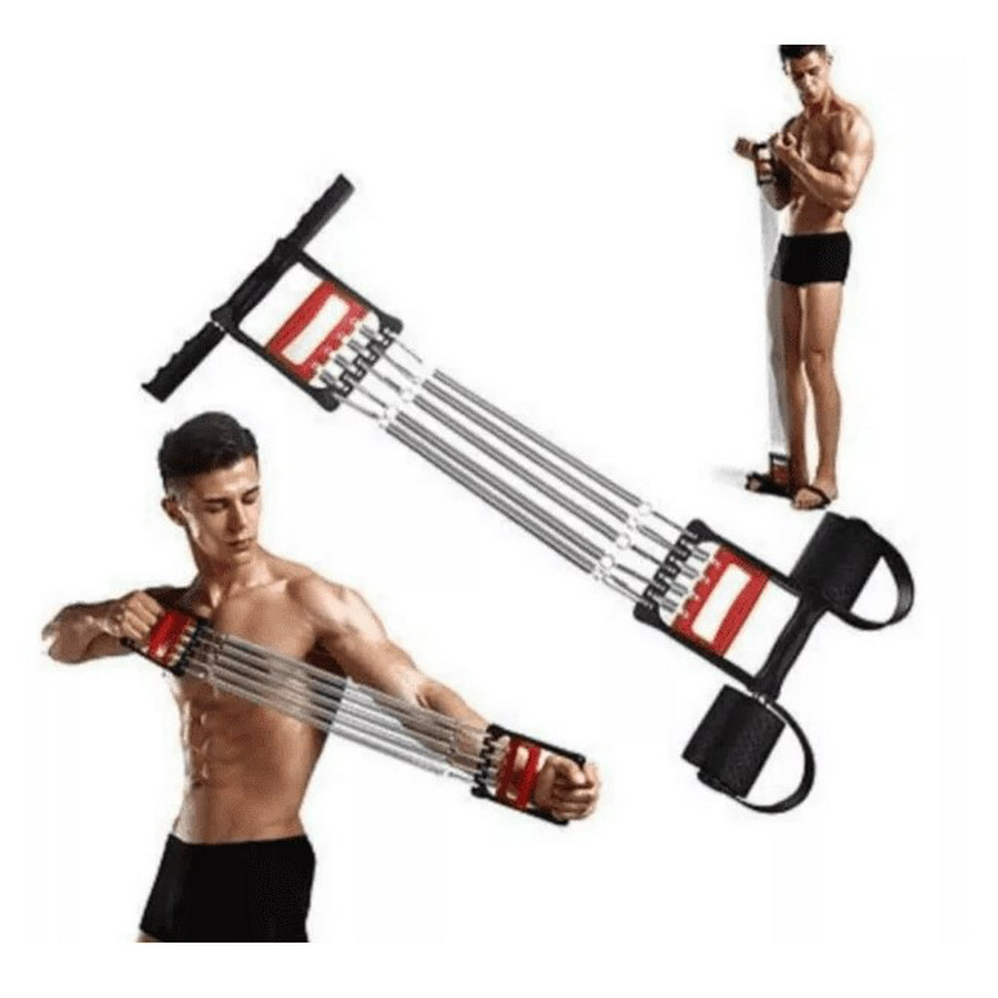 Genérico - Extensor De Pecho, Brazos, Fitnes. Piernas 5 Resortes