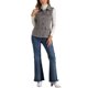 thumbnail image 2 of INSPIRE CHIC Chaleco de Utilidad sin Mangas de Mujer de Imitación de Gamuza con Botones, Chaqueta de Carga con Bolsillos y Cuello Abatible Gris Oscuro M, 2 of 6