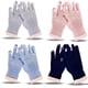 thumbnail image 1 of 4 pares Mujer Invierno Guantes de pantalla táctil, Caliente forro polar Tejido a punto Guantes elásticos Puño Invierno Texto Guantes, 1 of 7