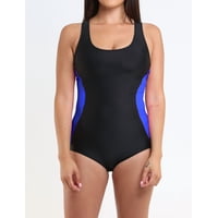 Samia - Traje De Baño Azul Con Espalda Tipo Nadador