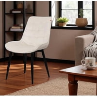 Arca Muebles - Silla Capitone Tapizada Color Beige