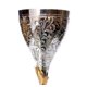thumbnail image 4 of Juego de copas de champán StonKraft Esplanade de latón grabado, copas de vino, copas de vino, copas de vino (gruesas), pulidas en plata, 4 of 4