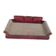 thumbnail image 4 of Rascador para gatos, sofá cama, tablero rascador para gatos, protector de muebles para el hogar, almohadilla rascadora para gatos de interior que jueg Rojo, 4 of 5