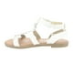 thumbnail image 2 of Sandalia Chalada Mujer Alki-2 Blanco Plana, 2 of 4