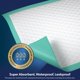 thumbnail image 4 of Almohadillas desechables Munfix, 36 x 36 pulgadas, superabsorbentes, 50 unidades, 4 of 6