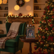 thumbnail image 3 of Adorno Navideño Chimenea Muñecos Nieve Musical Usb Brillo, 3 of 9
