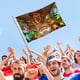 thumbnail image 4 of Tren de Dinosaurios Bandera impresa con temática, regalo perfecto para fanáticos, amigos y familiares, y adecuada para actividades al aire libre e interiores, decoraciones de fiesta. 60*90CM, 4 of 6