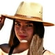 thumbnail image 2 of Sombrero Cuero Yute Rengo Beige M, 2 of 3