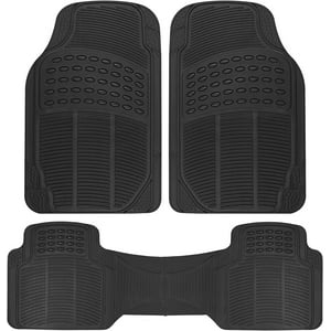 Jj Group - Pisos De Goma Para Vehículo 3 Piezas Negro Genérico