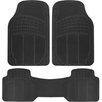 Jj Group - Pisos De Goma Para Vehículo 3 Piezas Negro Genérico