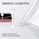 thumbnail image 2 of Neceser PurYupearl 2 piezas transparente de PVC con cierre de presión, 2 of 8