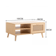 thumbnail image 3 of Mesa de Centro Rattan Natural 100 cm, 3 of 3