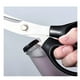 thumbnail image 2 of Tijeras Grandes Curvas Multiuso Acero Mango Negro 24cm, 2 of 3