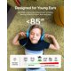 thumbnail image 2 of Auriculares inalámbricos SoundForm Mini para niños con cable USB-C de Belkin, 2 of 8