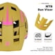 thumbnail image 3 of Casco de bicicleta BATFOX LA303 para hombres, mujeres, adultos y jóvenes, color amarillo, 3 of 7