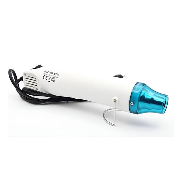 Pistola De Calor Soplador Aire Caliente 300w Bricolaje 200ºc Blanco