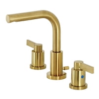 Fauceture - Grifo Kingston Brass Fsc8953Ndl Para Baño Generalizado, Latón Cepillado