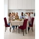 thumbnail image 5 of Juego De 6 Fundas Para Sillas De Comedor Ajustables Texturizadas, 5 of 6