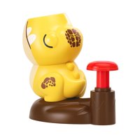 Fliperex - Juguete Lanzador De Discos Voladores Frisbee Dinosaurio Amarillo