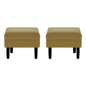 Bodevir - Set Pouf Sky 1C Felpa 00 Verde Musgo