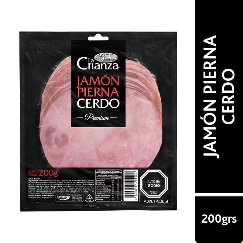Jamón Campestre Pierna Artesanal 200 g La Crianza