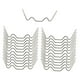 thumbnail image 1 of 25x Clips Para Acristalamiento De Invernadero Acero Inoxidable W Alambre De Resorte Para Invernadero, 1 of 5