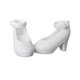 thumbnail image 4 of Zapatos De Muñeca De Plástico Para Niña Para Blythe Licca / Momoko / Azone Dress Up Outfits Accs White, 4 of 5