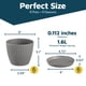 thumbnail image 2 of Macetas Lifemaster 15 cm Gris, Pack de 6, para Interior y Exterior, 2 of 9