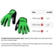 thumbnail image 2 of Guantes para niños woom talla 6, verdes, de cuero sintético, 2 of 7
