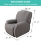 thumbnail image 2 of Xiao Hua Funda para Sofá Reclinable, Funda Antideslizante para Reclinable, Funda Elástica Noble para Silla Consorte, Funda de Protección para Muebles, con Bolsillos Laterales, Asiento Individual/4, 2 of 4